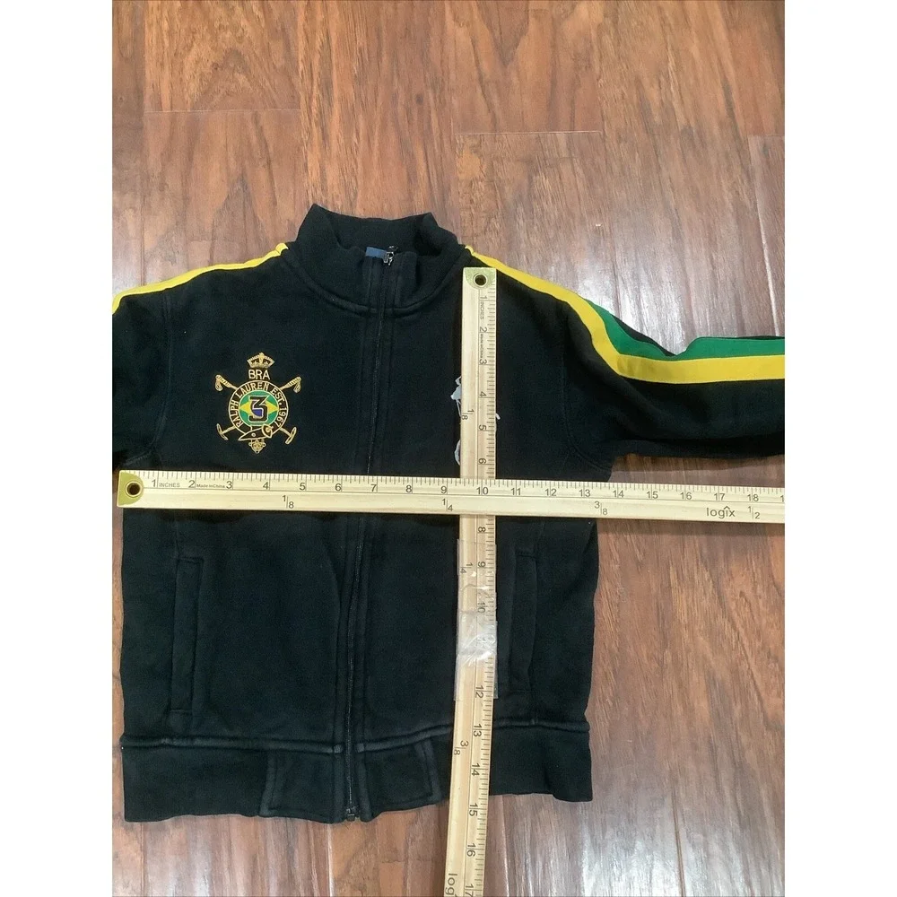 Polo Ralph Lauren Jacket Youth 5 Brazil White Pony #3 Full Zip